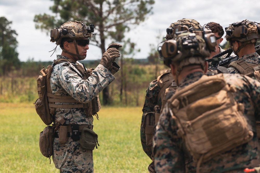 2nd Battalion, 2nd Marine Regiment conducts Explosive Live-Fire Ranges