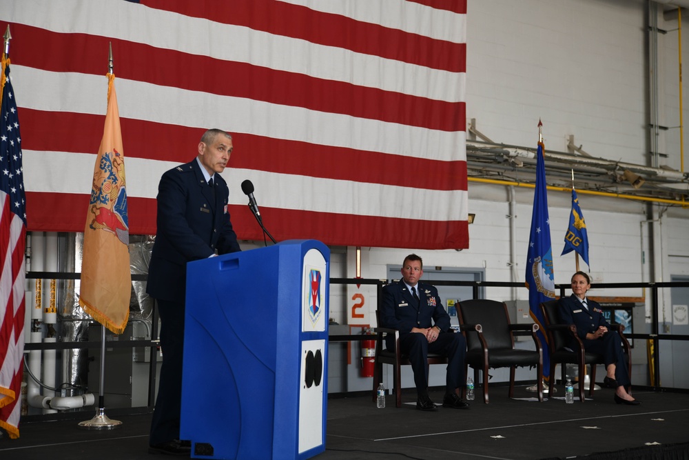 177th Medical Group Change of Command Ceremony