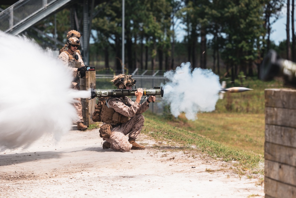 2nd Battalion, 2nd Marine Regiment conducts Explosive Live-Fire Ranges