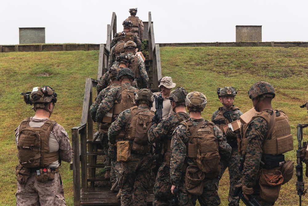 2nd Battalion, 2nd Marine Regiment conducts Explosive Live-Fire Ranges