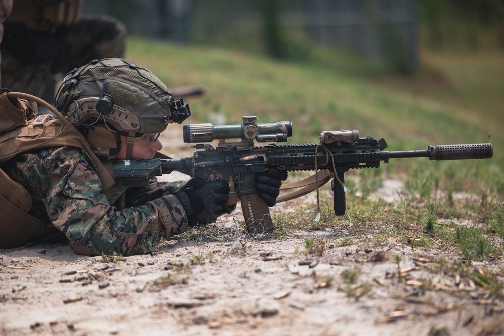 2nd Battalion, 2nd Marine Regiment conducts Explosive Live-Fire Ranges