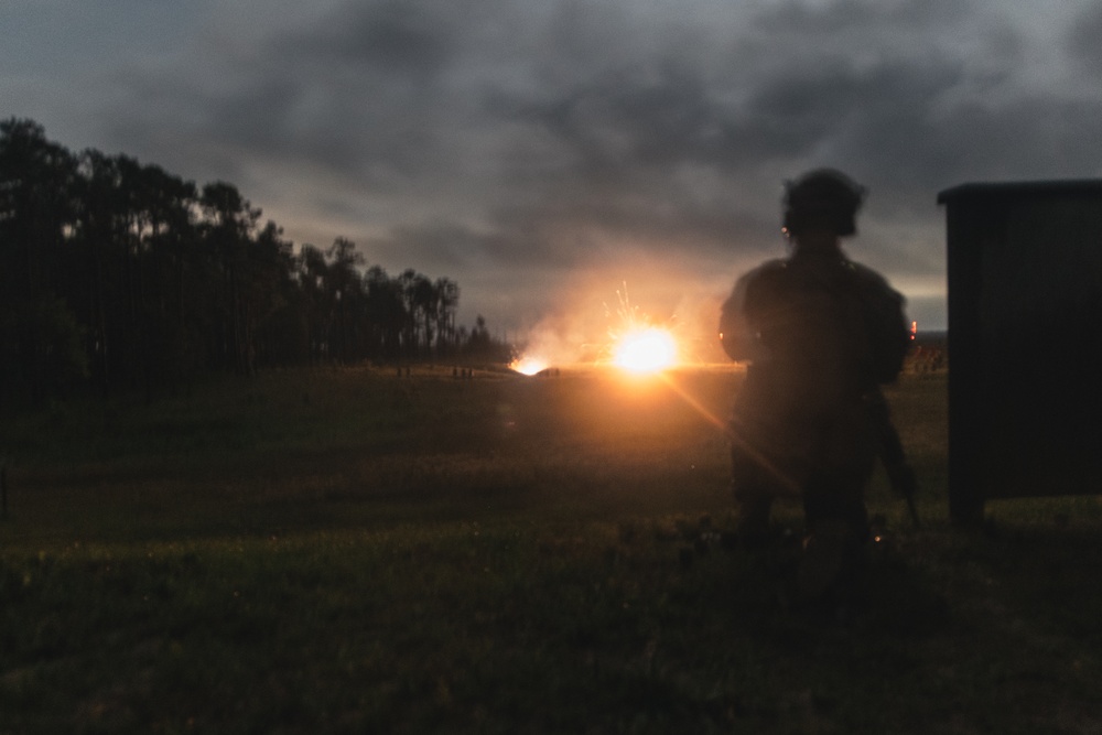 2nd Battalion, 2nd Marine Regiment conducts Explosive Live-Fire Ranges