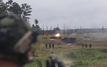 2nd Battalion, 2nd Marine Regiment conducts Explosive Live-Fire Ranges