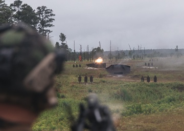 2nd Battalion, 2nd Marine Regiment conducts Explosive Live-Fire Ranges