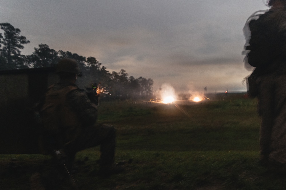 2nd Battalion, 2nd Marine Regiment conducts Explosive Live-Fire Ranges