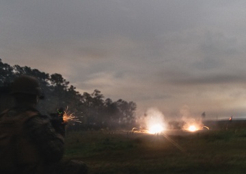 2nd Battalion, 2nd Marine Regiment conducts Explosive Live-Fire Ranges