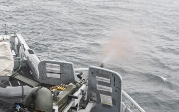 SNMCMG1 ships participate in a TACEX during BALTOPS 25