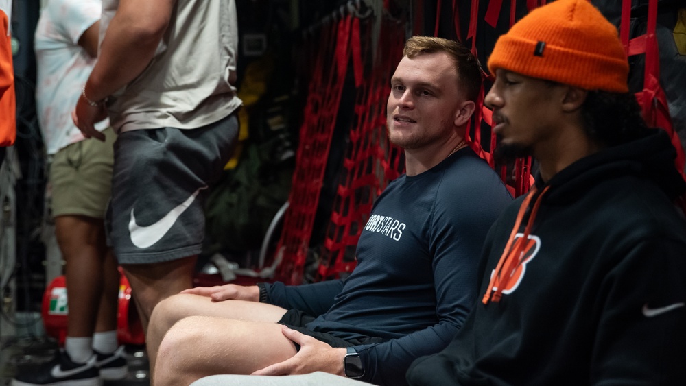 Cincinnati Bengals rookies visit AFRL’s 711th Human Performance Wing