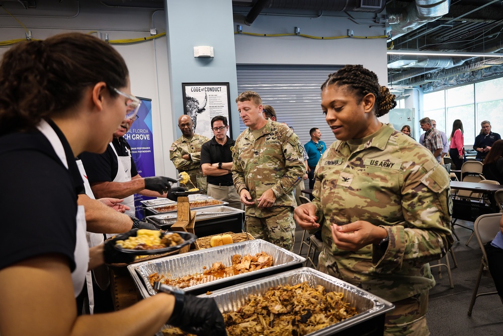 Serving Heroes Event for Team Orlando