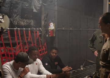 Cincinnati Bengals rookies visit AFRL’s 711th Human Performance Wing