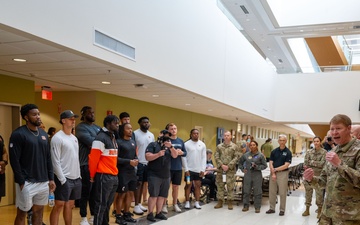 Cincinnati Bengals rookies visit AFRL’s 711th Human Performance Wing