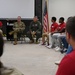 Wing Leadership speaks with 117th Red Shirts