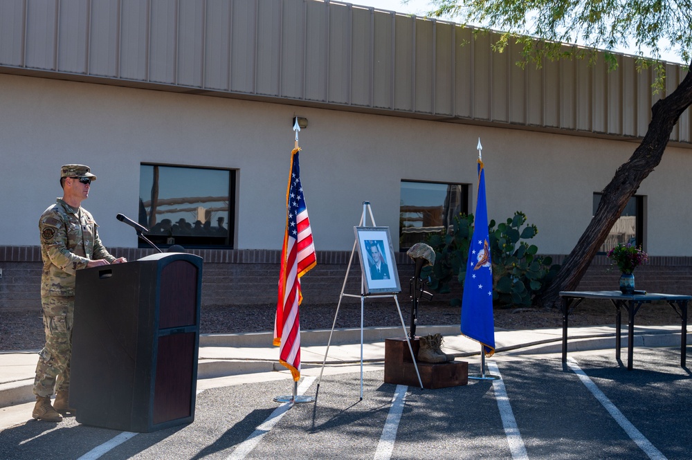 25th Operational Weather Squadron Capt. Nathan J. Nylander memorial ceremony 2025