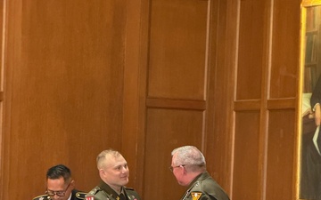 MG Marsiglia Encourages New U-M Lieutenants