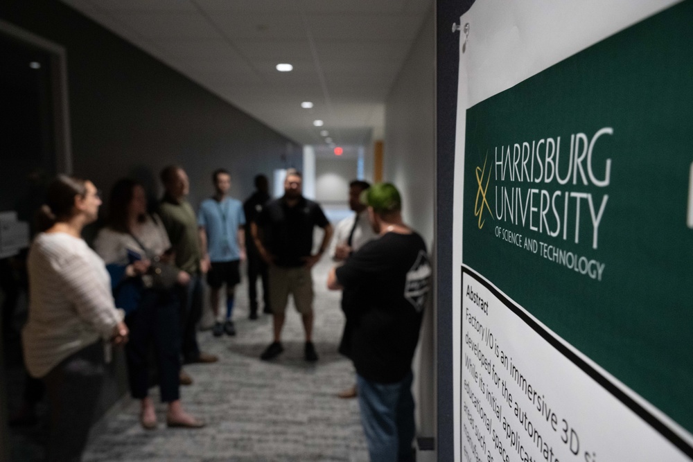NAVSUP employees tour Harrsiburg University STORMWERX
