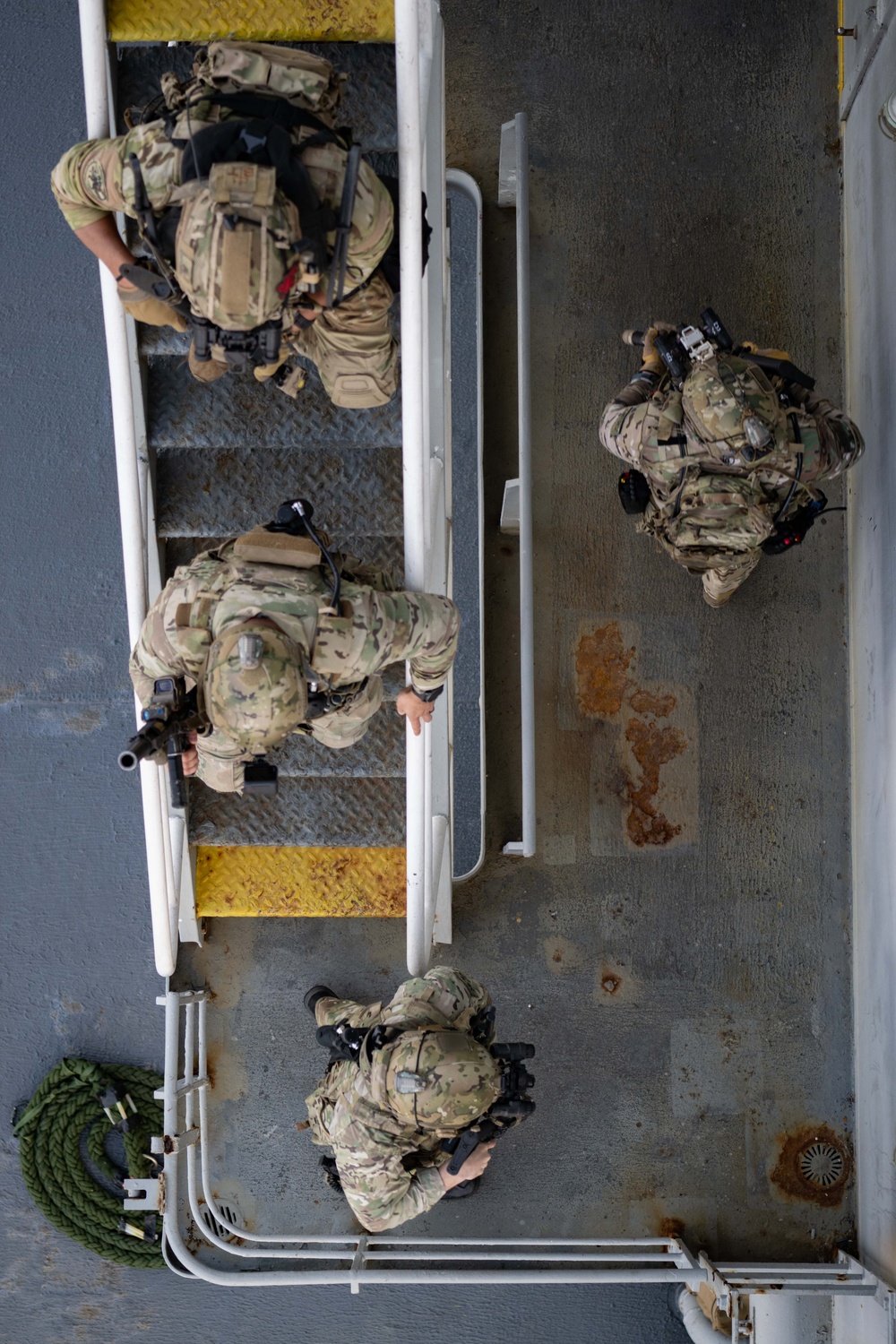 U.S. Navy SEALs, Chilean SF, SOF Conduct VBSS Training