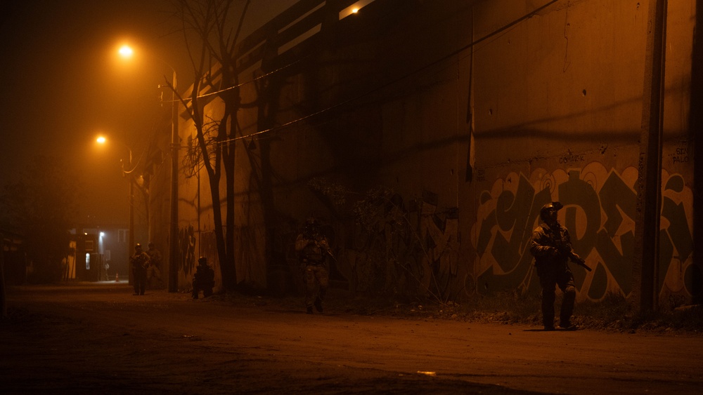 U.S. Navy SEALs, Chilean SF, SOF Conduct Simulated Direct Action Raid Training