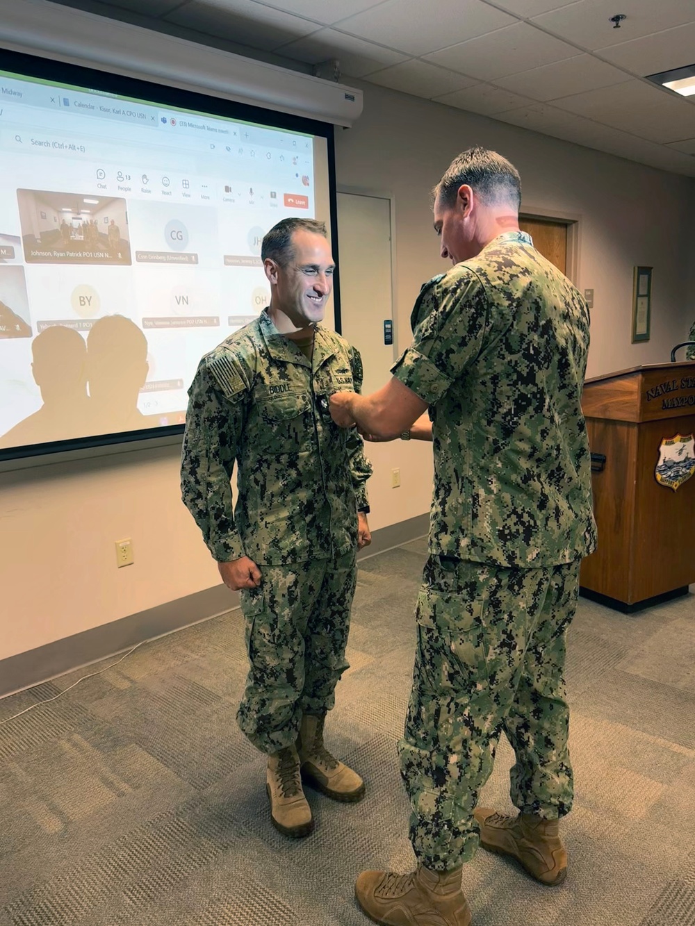 Cmdr. Biddle ends NAVSUP FLC Jacksonville tour