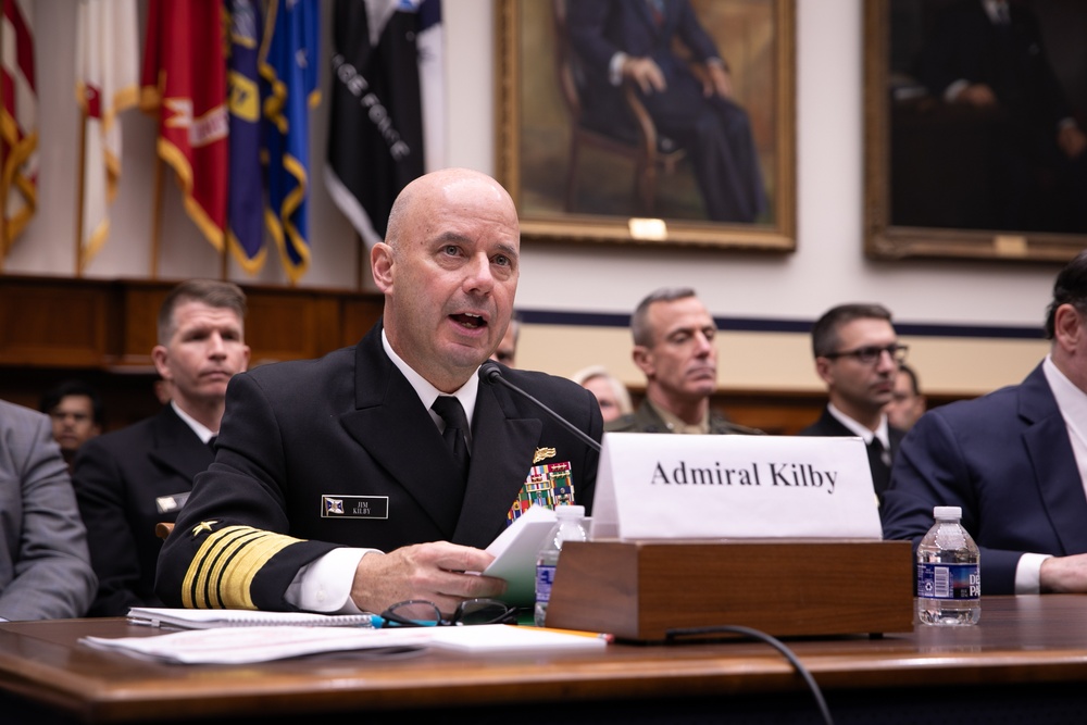 SECNAV, Acting CNO and CMC Testify Before HASC