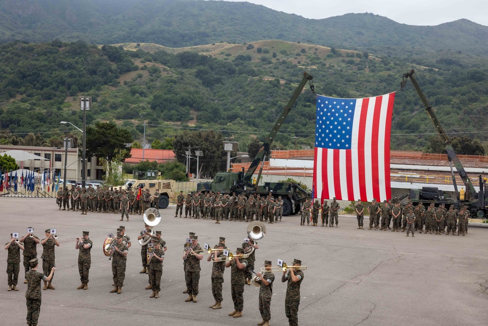 HQSPT Bn., SOIWEST, Change of Command
