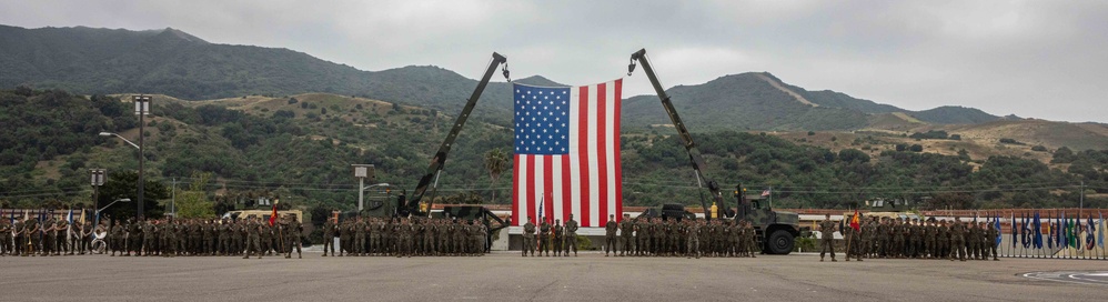 HQSPT Bn., SOIWEST, Change of Command