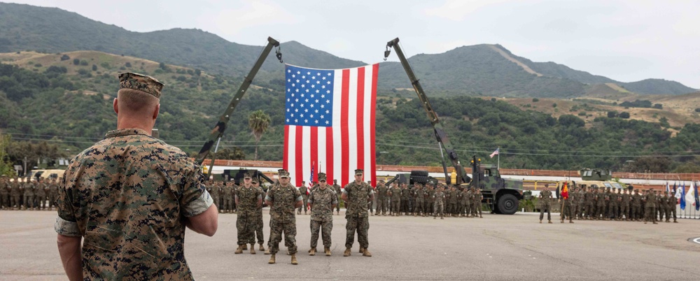HQSPT Bn., SOIWEST, Change of Command