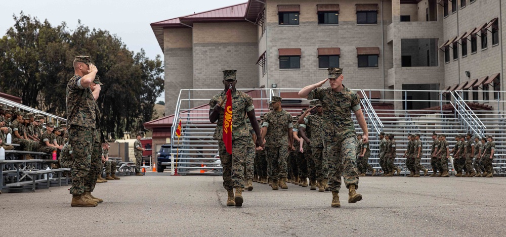 HQSPT Bn., SOIWEST, Change of Command
