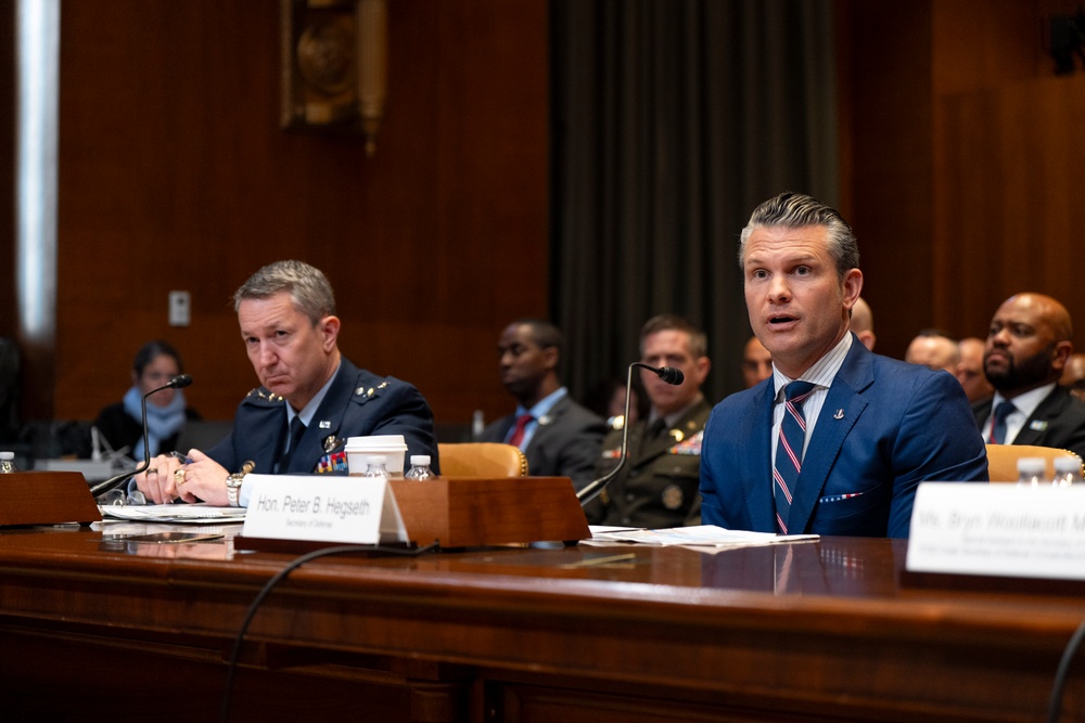 SD, CJCS, and SA to SD and PTDO USD (Comptroller)/CFO Testify at SAC-D Hearing