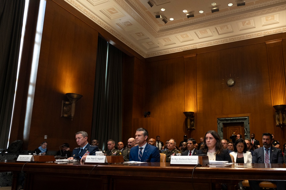 SD, CJCS, and SA to SD and PTDO USD (Comptroller)/CFO Testify at SAC-D Hearing