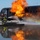 Rickenbacker and local fire departments-controlled burn exercise