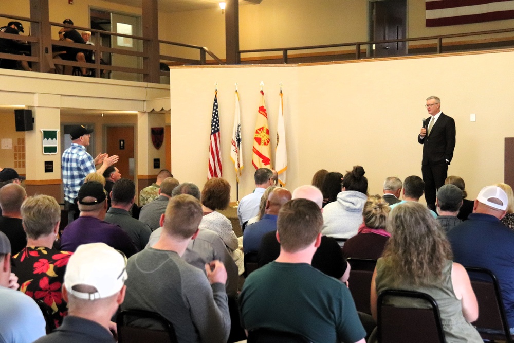 Installation Management Command-Readiness director makes June 2025 visit to Fort McCoy