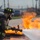 Rickenbacker and local fire departments-controlled burn exercise