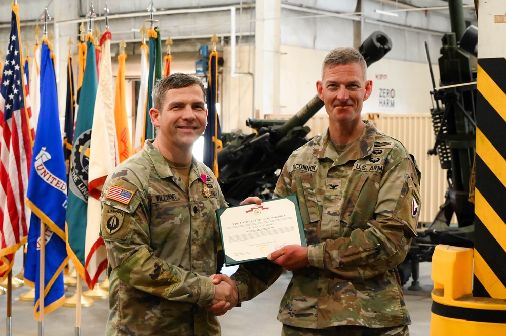 Army Field Support Battalion-Charleston Change of Command Ceremony