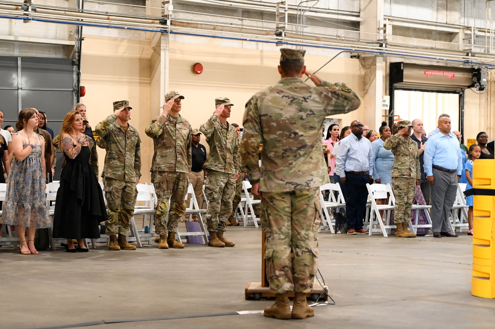 Army Field Support Battalion-Charleston Change of Command Ceremony