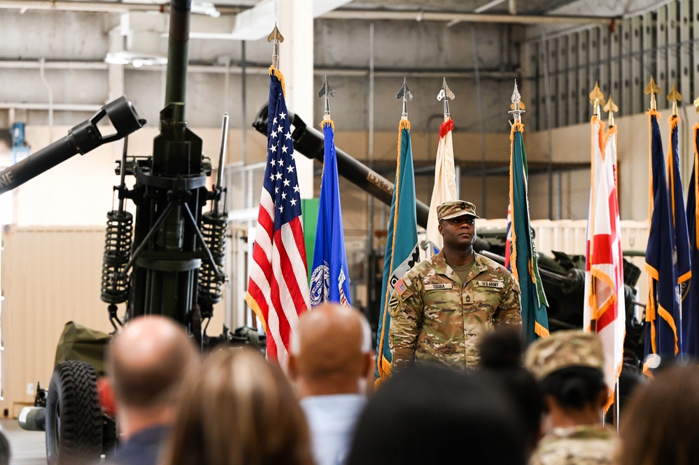 Army Field Support Battalion-Charleston Change of Command Ceremony