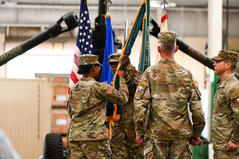 Army Field Support Battalion-Charleston Change of Command Ceremony