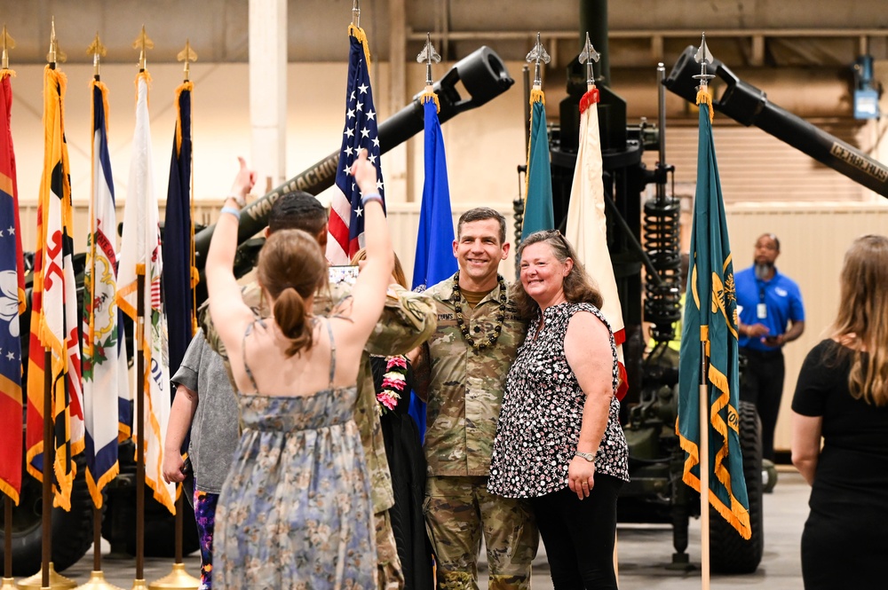 Army Field Support Battalion-Charleston Change of Command Ceremony
