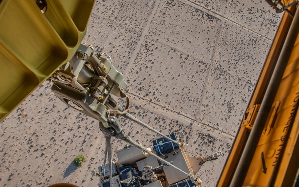 1st Combat Aviation Brigade conducts sling load operations to support southern border mission