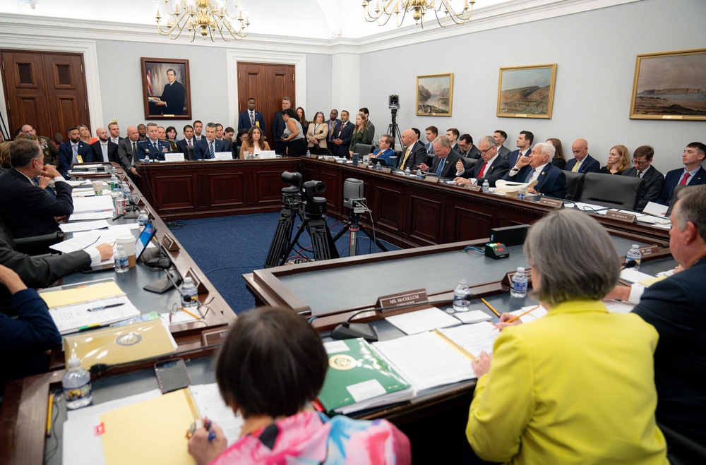 SD, CJCS, and SA to SD and PTDO USD (Comptroller)/CFO Testify at SAC-D Hearing