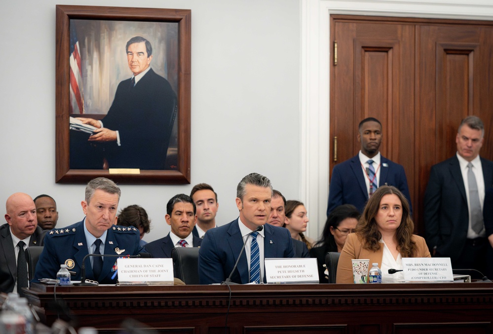 SD, CJCS, and SA to SD and PTDO USD (Comptroller)/CFO Testify at SAC-D Hearing