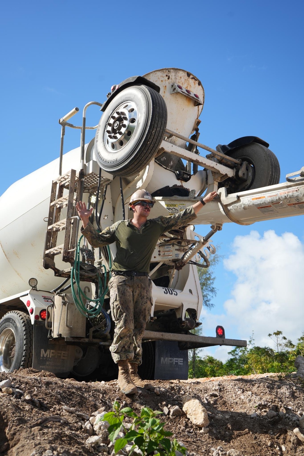 NMCB 133 Deployed to Guam
