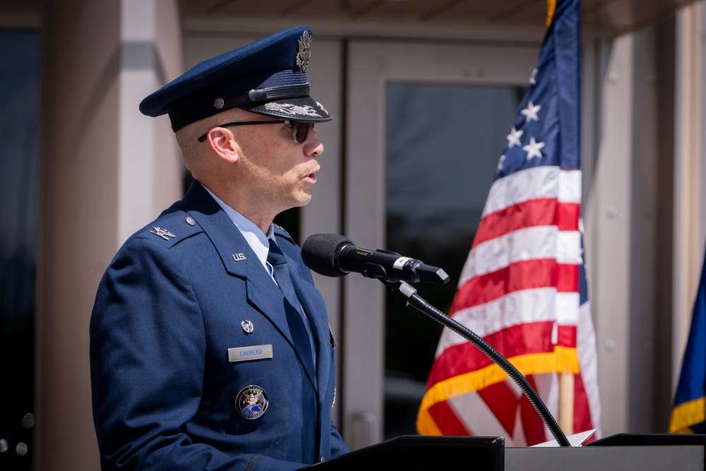Space Delta 11 Change of Command Ceremony