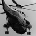 Military aircraft fly over Fort Bragg