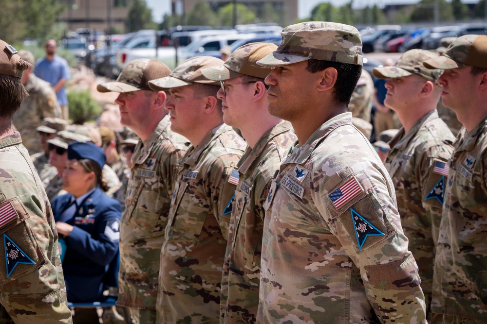 Space Delta 11 Change of Command Ceremony