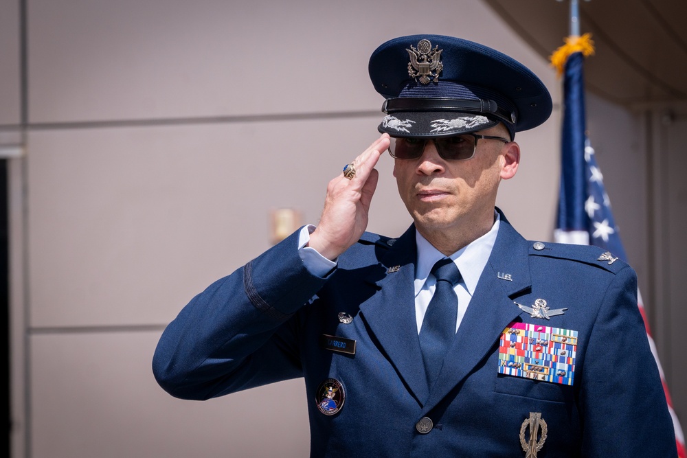 Space Delta 11 Change of Command Ceremony