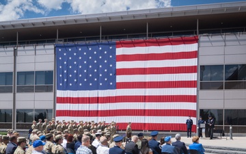 Space Delta 11 Change of Command Ceremony