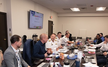 NAVSUP WSS Hosts Director General of the Navy Aviation, Aircrew Training and Commons Branch for the Royal Australian Navy
