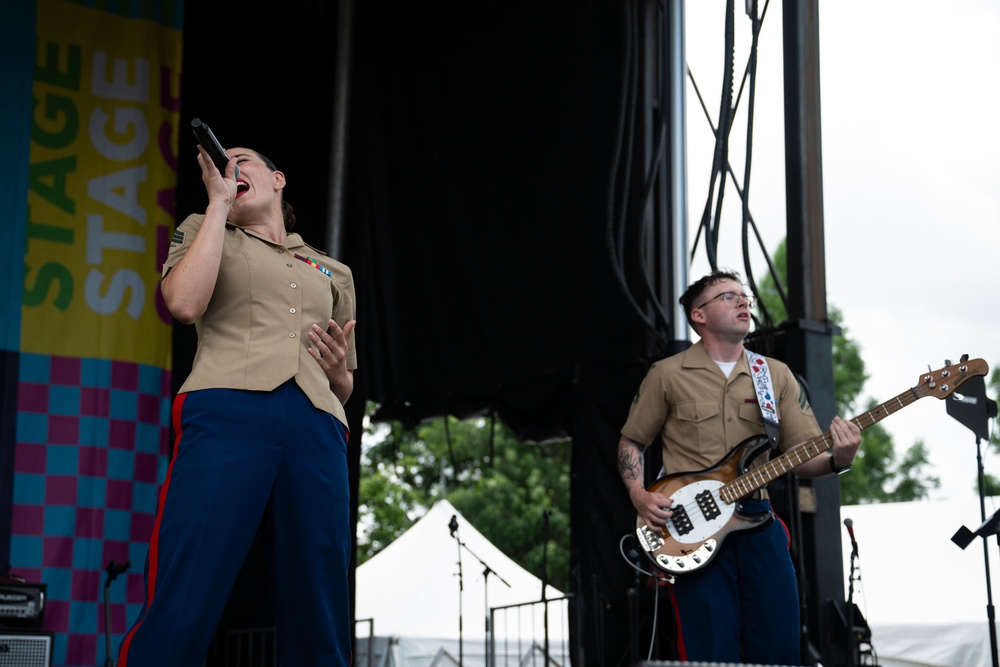 Marine Week Nashville; 2nd MAW band at CMA fest