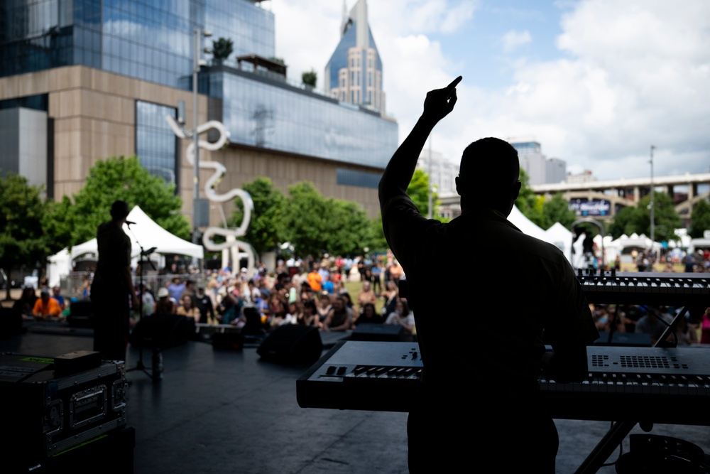 Marine Week Nashville; 2nd MAW band at CMA fest