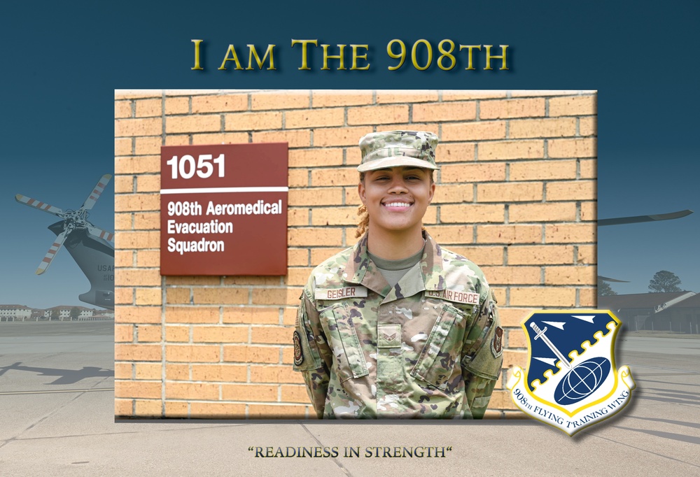 I am The 908th: Senior Airman Nyana Geisler